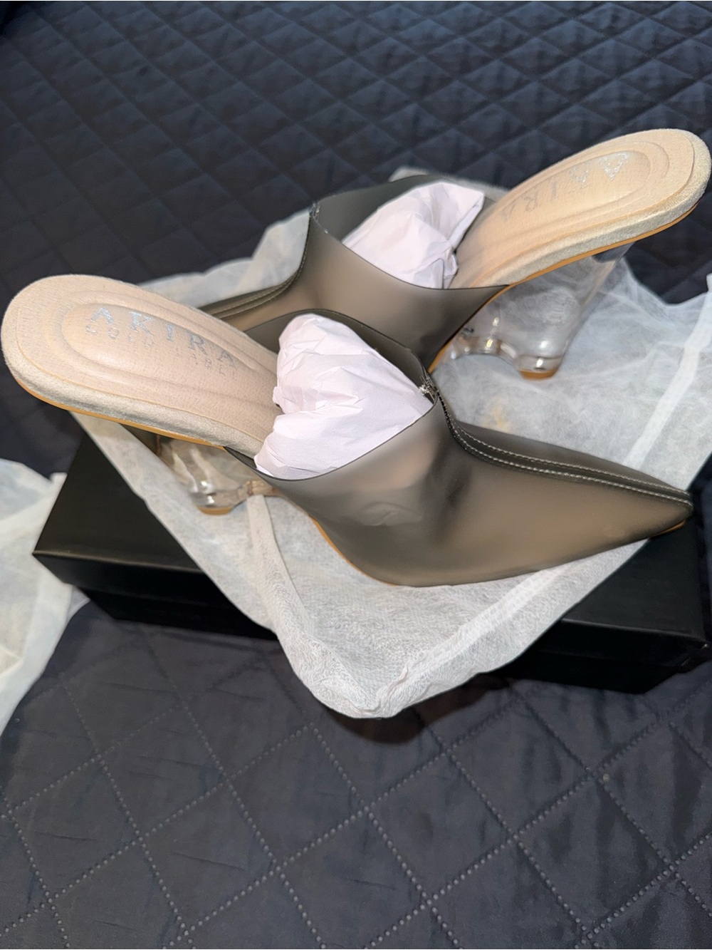 AKIRA Black Box with Gold Label Logo